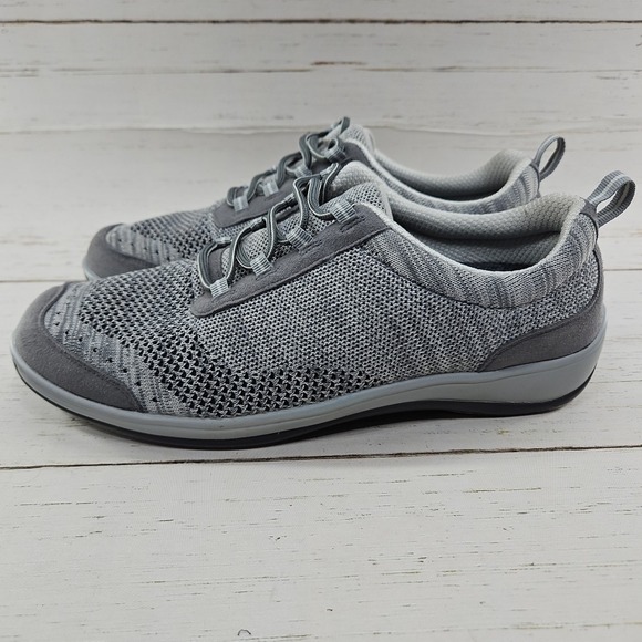 Orthofeet Palma Womens 11 B Gray Orthotic Walking Comfort Shoes Sneakers 716 - Picture 2 of 12